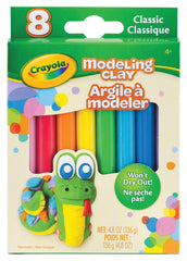 CLAY MODELING CRAYOLA CLASSIC COLORS SET OF 8