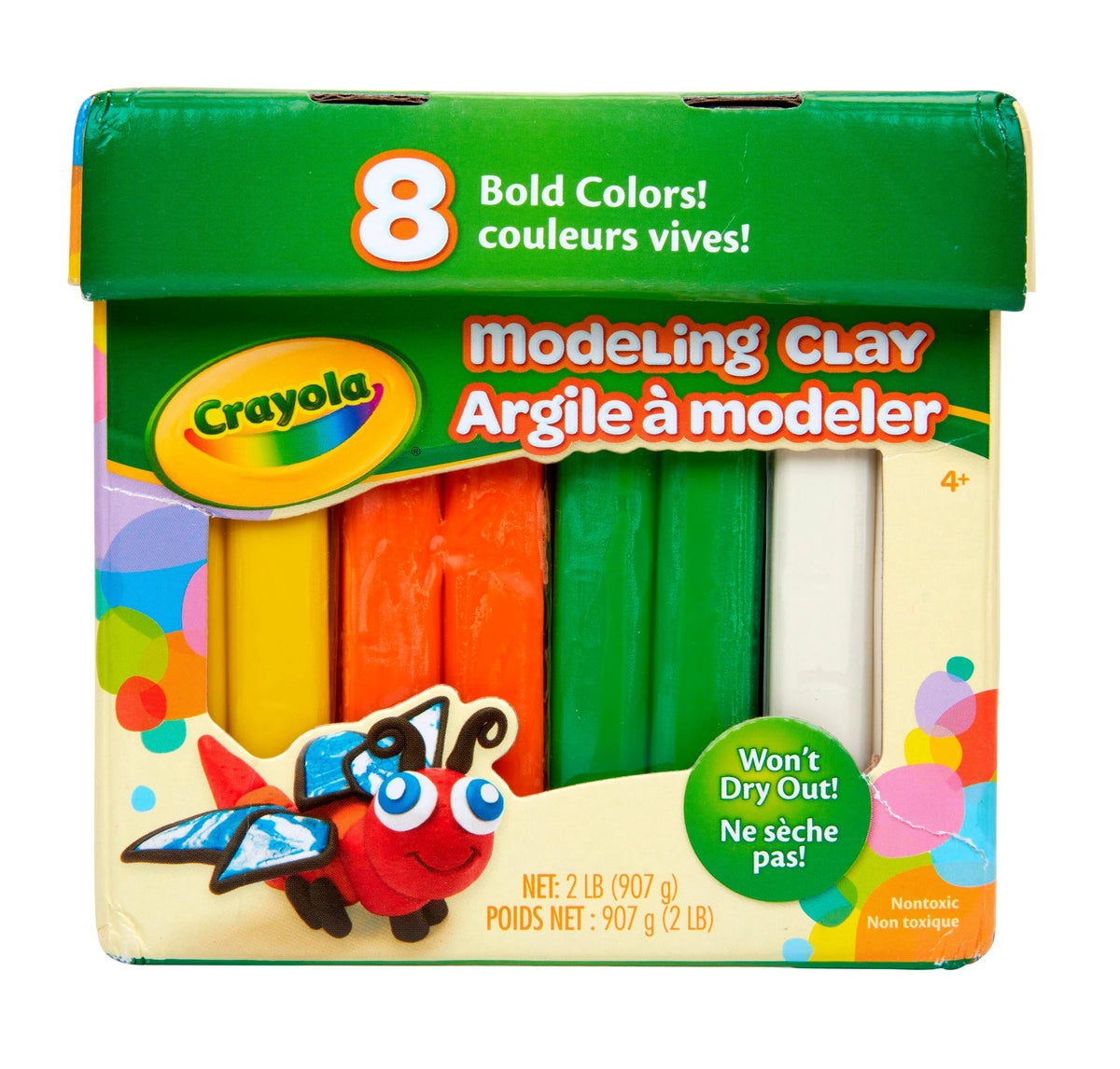 CLAY MODELING CRAYOLA ASSORTED COLORS SET OF 8