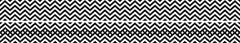 TRIMMER DOUBLE SIDED BLACK CHEVRON