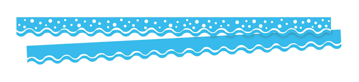 TRIMMER HAPPY POOL BLUE DOUBLE SIDED