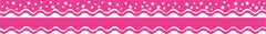 TRIMMER HAPPY HOT PINK DOUBLE SIDED
