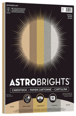 PAPER ASTROBRIGHTS 8.5X11 NATURALS ASST 65 LB 50 SHTS