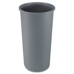 RECEPTACLE - UNTOUCHABLE ROUND CONTAINER - 22 GALLON CAPACITY - GRAY COLOR - EACH