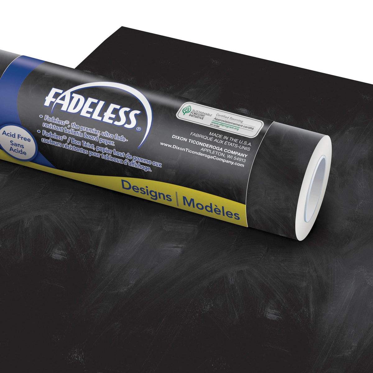 PAPER ROLL FADELESS DESIGNS 48 IN X 12 FT CHALKBOARD