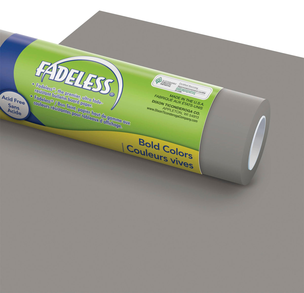 PAPER ROLL FADELESS 48 IN X 50 FT PEWTER
