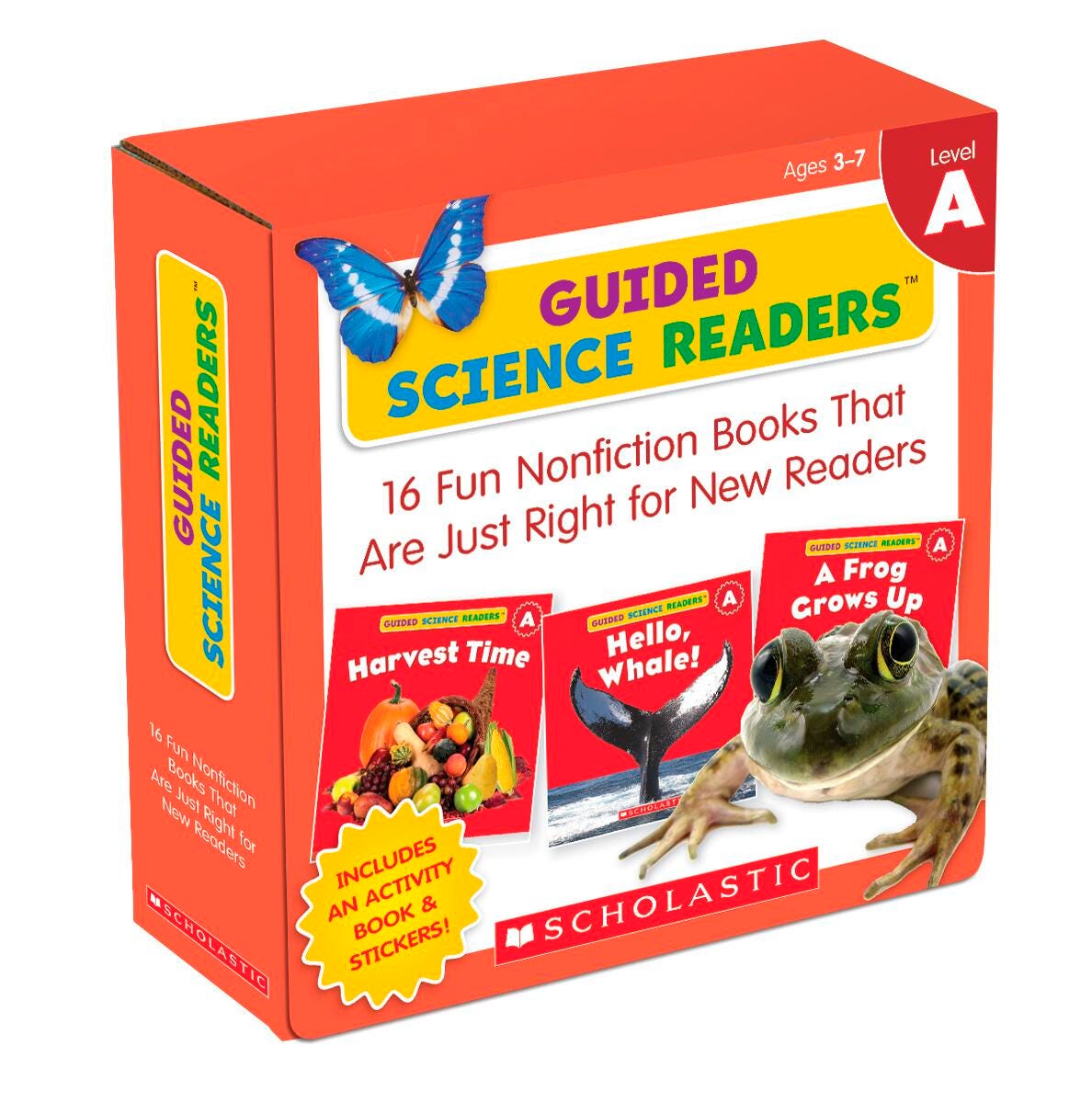 BOOKS GUIDED SCIENCE READERS PACK LEVEL A SET OF 16