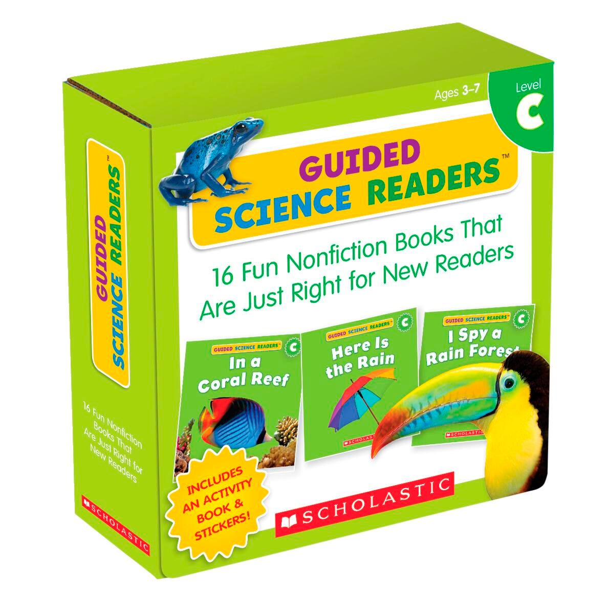 BOOKS GUIDED SCIENCE READERS PACK LEVEL C SET OF 16