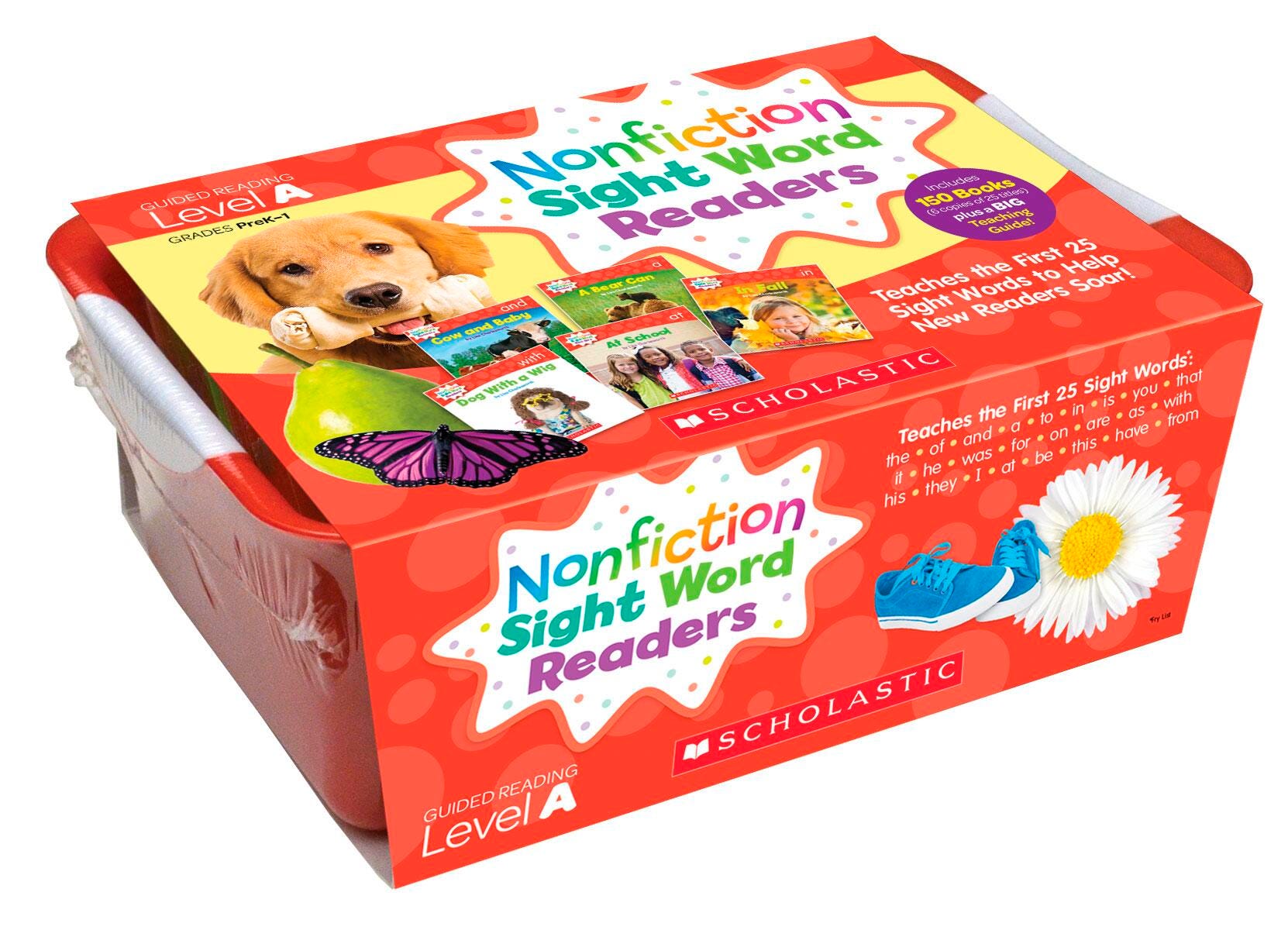BOOKS NONFICTION SIGHT WORD READERS TUB 1 SET OF 150