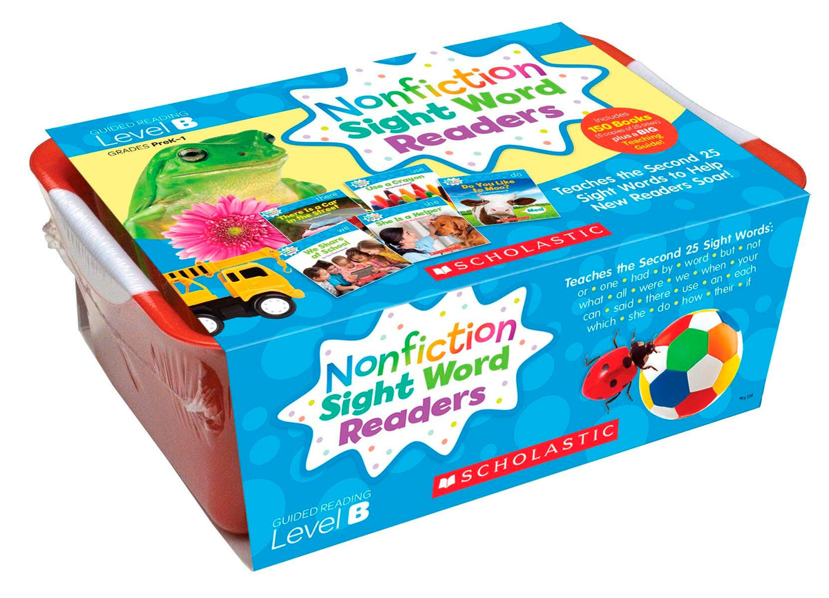 BOOKS NONFICTION SIGHT WORD READERS TUB 2 SET OF 150
