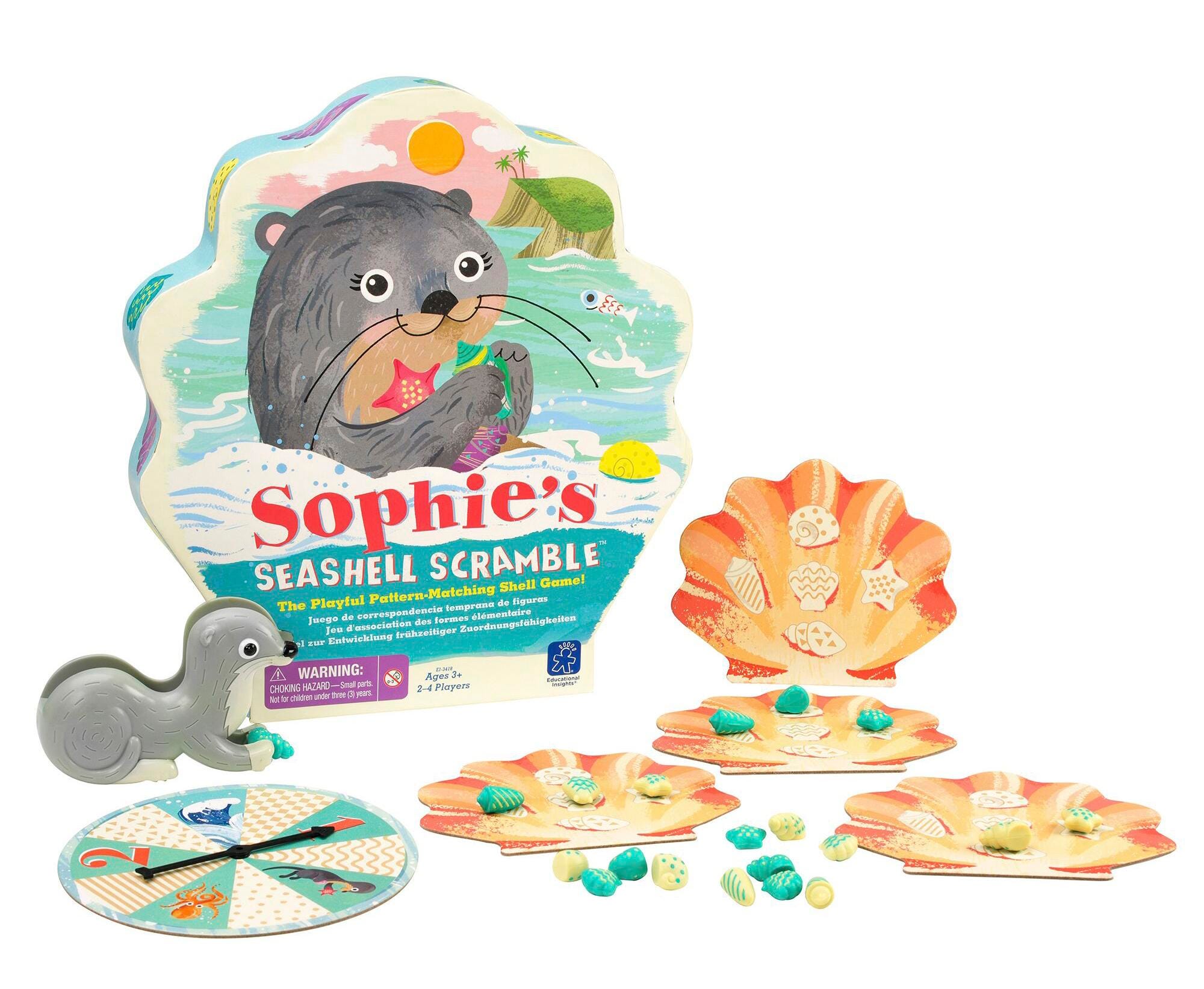 GAME SOPHIES SEASHELL SCRAMBLE