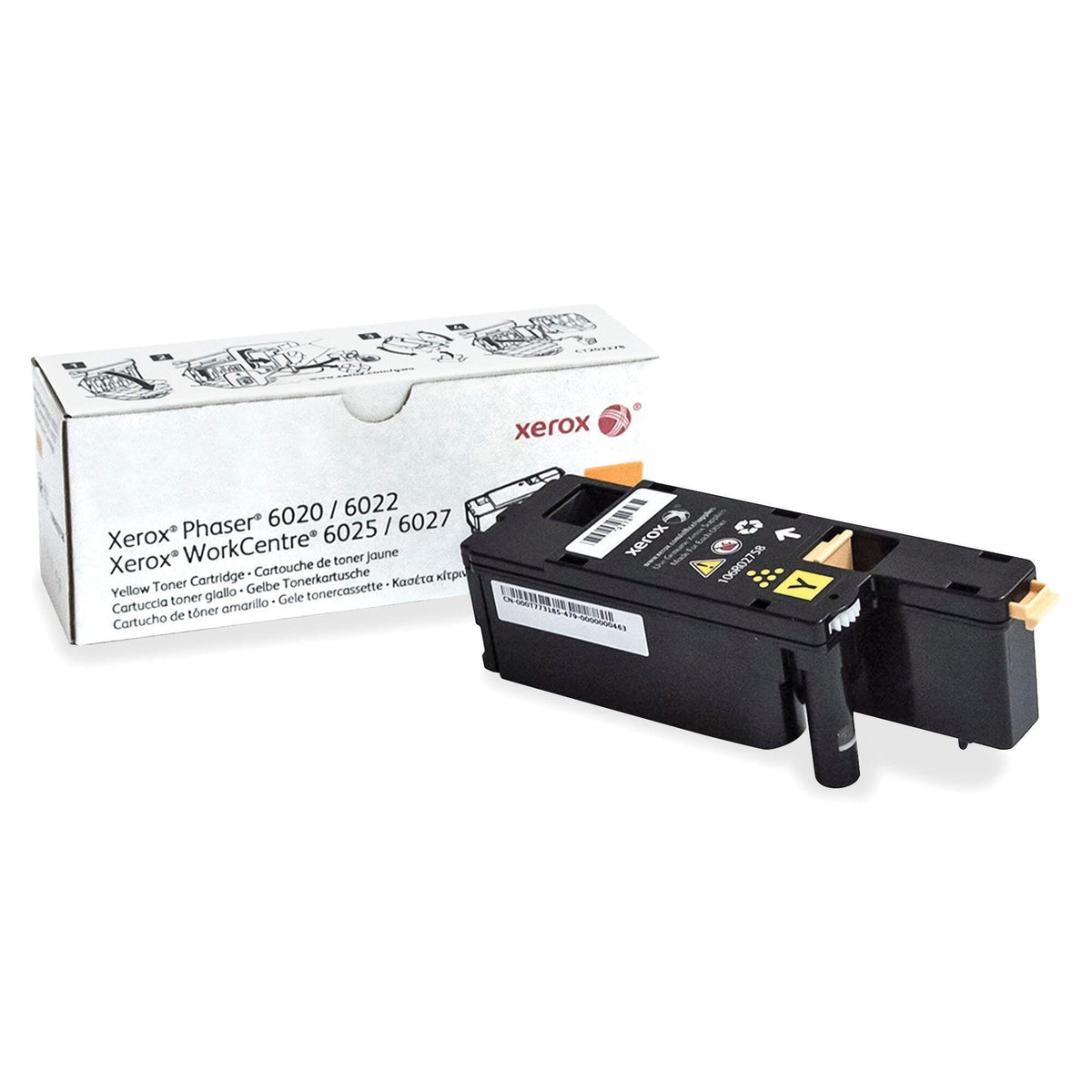 CARTRIDGE INK TONER XEROX XER106R02758 YELLOW