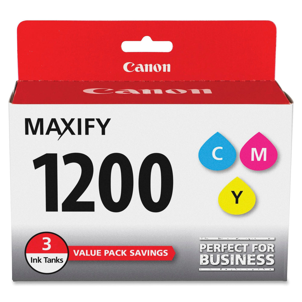 CARTRIDGE TANK CANON CNMPGI1200CMY MULTI-COLOR PK OF 3