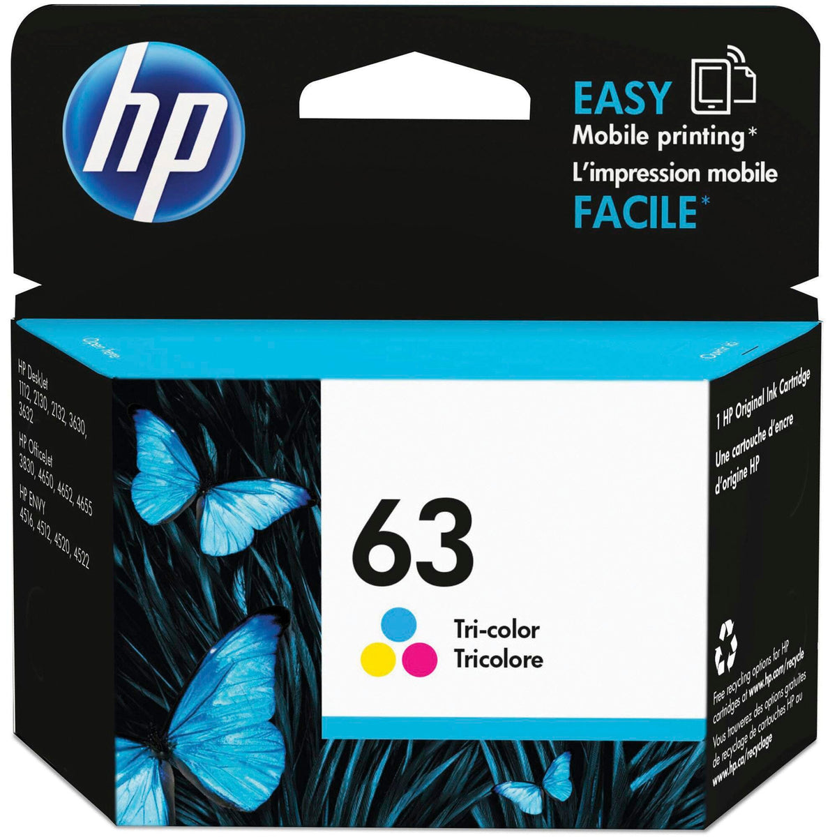 CARTRIDGE INK TONER HP HEWF6U61AN TRI-COLOR