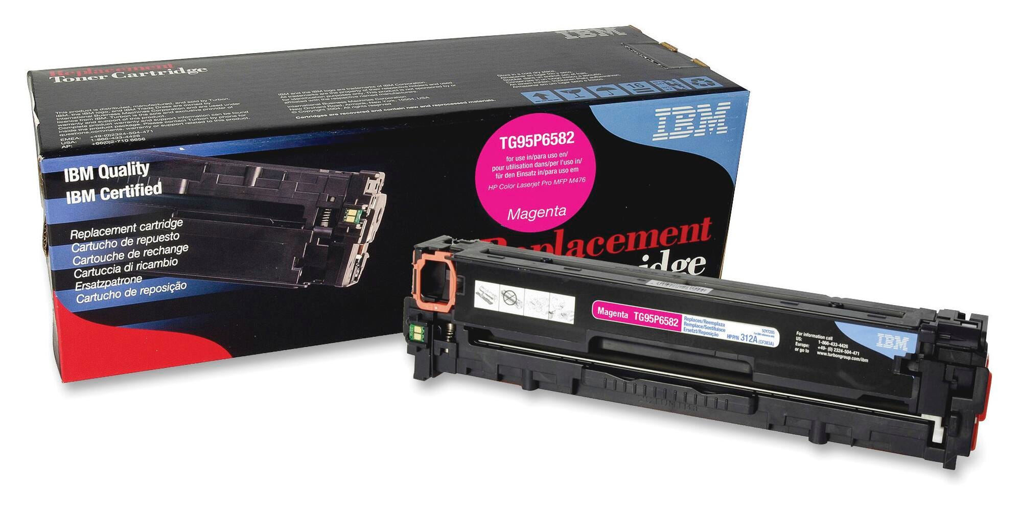 CARTRIDGE INK TONER IBM IBMTG95P6582 MAGENTA