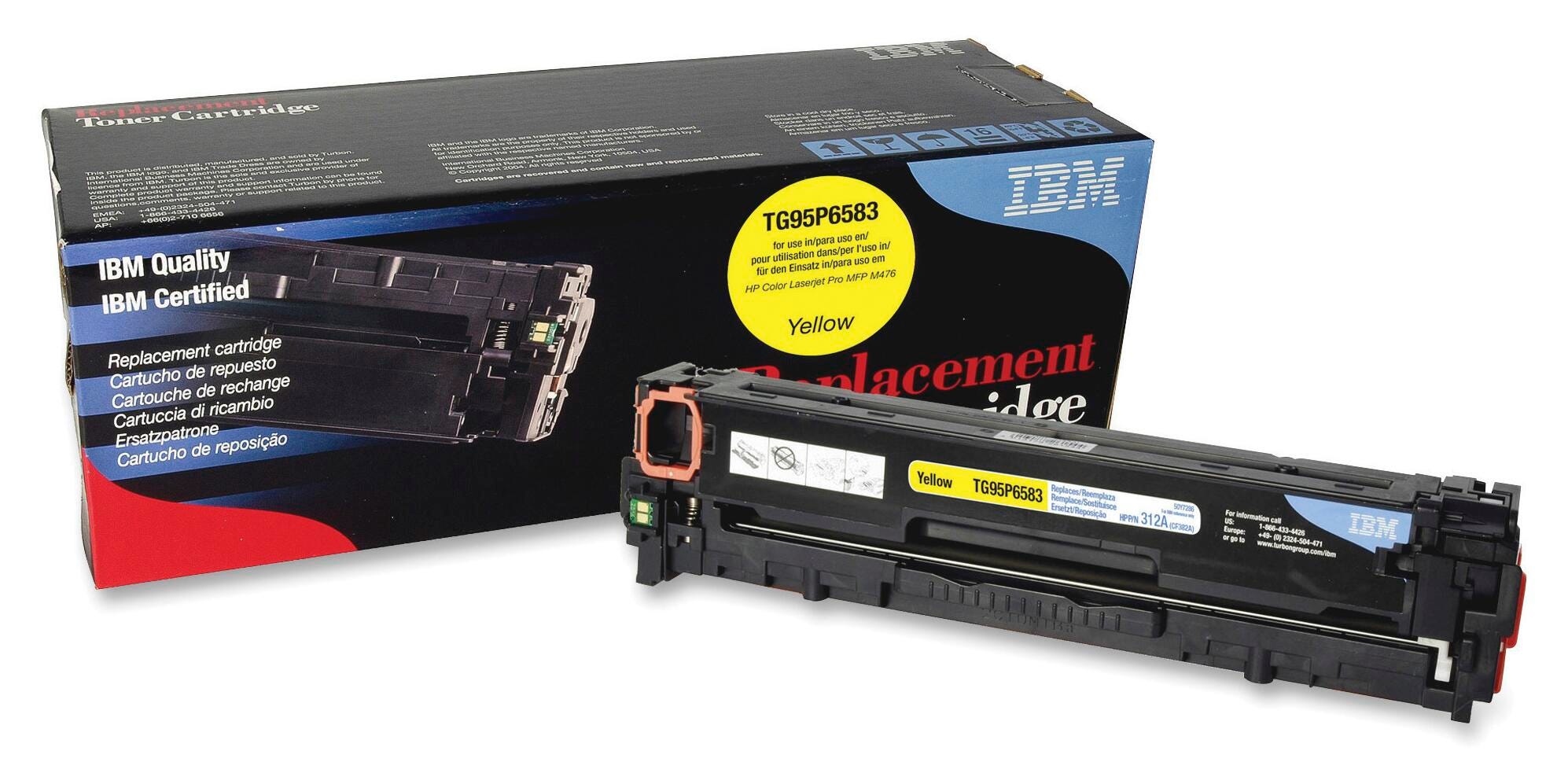 CARTRIDGE INK TONER IBM IBMTG95P6583 YELLOW