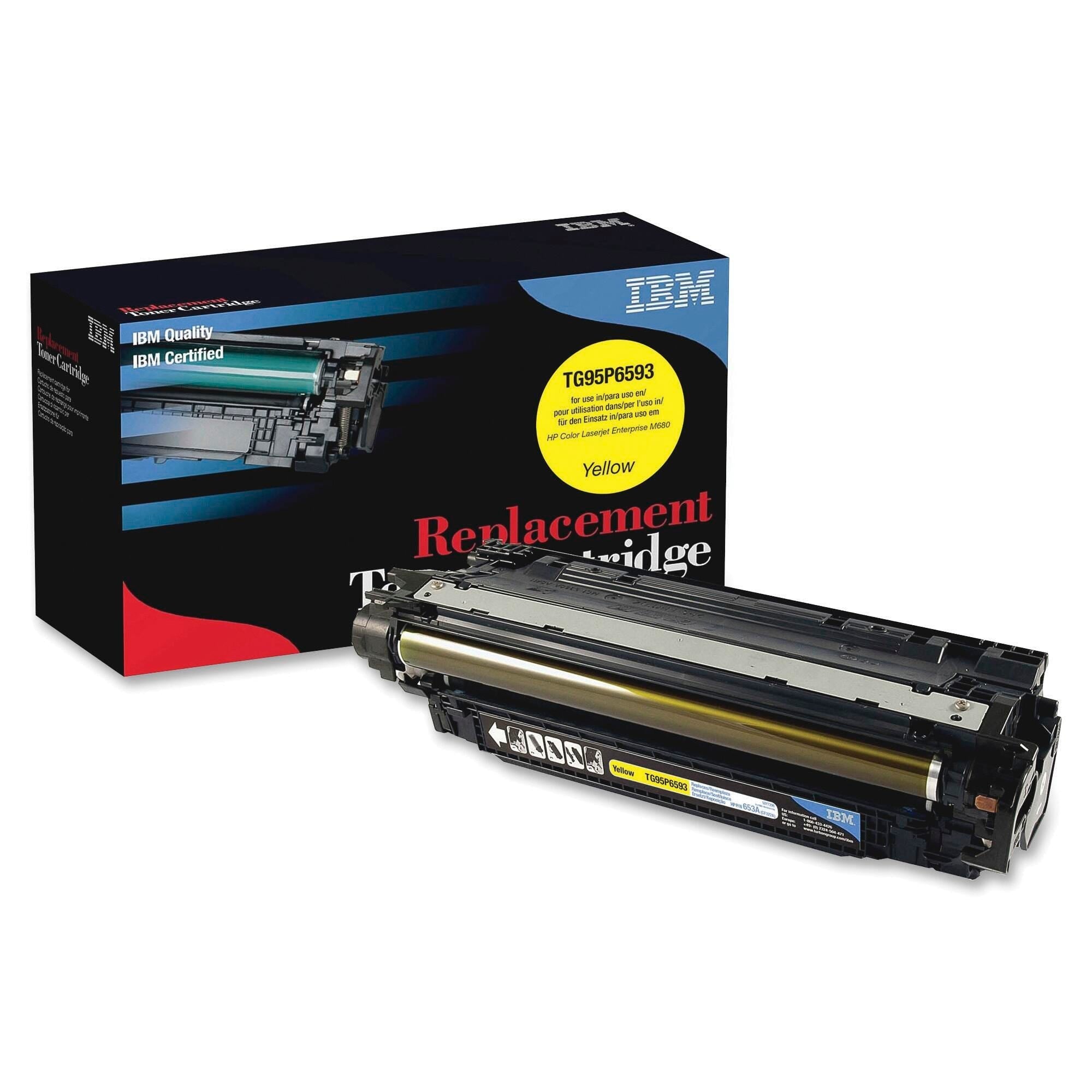 CARTRIDGE INK TONER IBM IBMTG95P6593 YELLOW