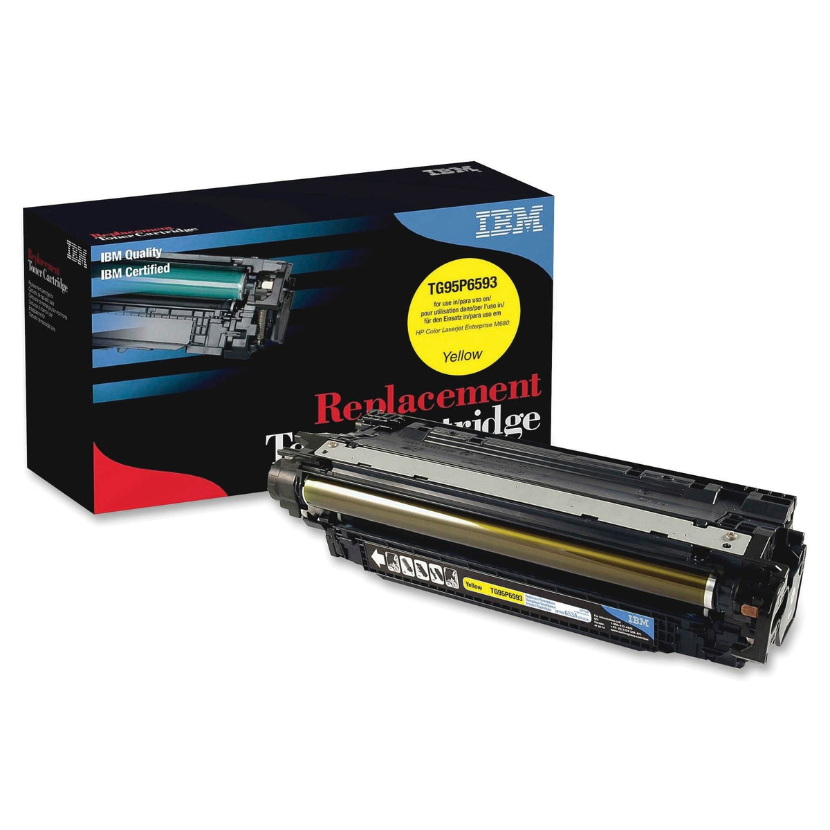 CARTRIDGE INK TONER IBM IBMTG95P6593 YELLOW