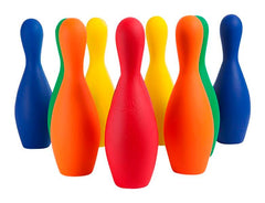 BOWLING PIN SET - FOAM - MULTICOLOR SET