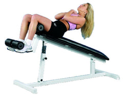ADJUSTABLE SIT UP BENCH - PRO MAXIMA FW-30 - BLACK