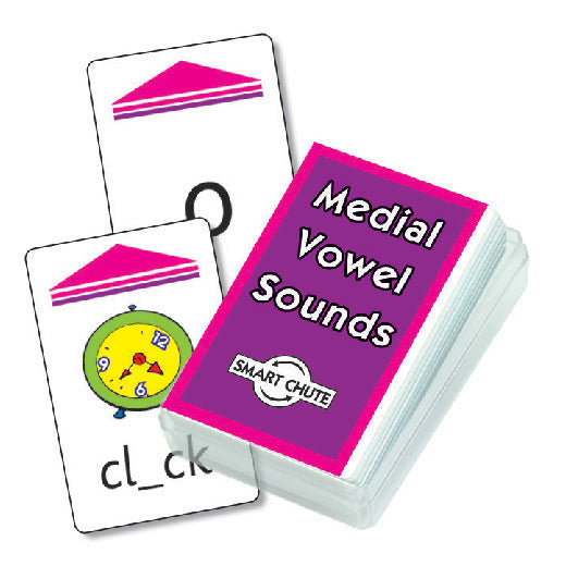 Medial Vowel Sounds Chute Cards