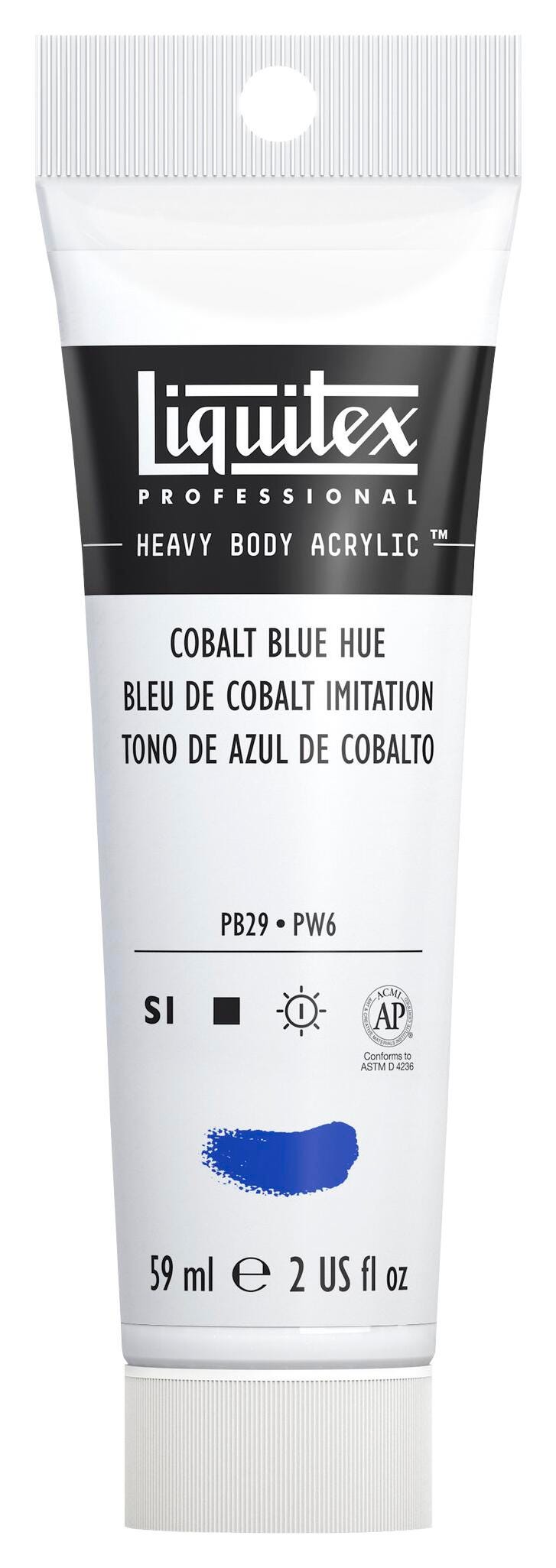 PAINT ACRYLIC HB LIQUITEX COBALT BLUE HUE 2 OZ