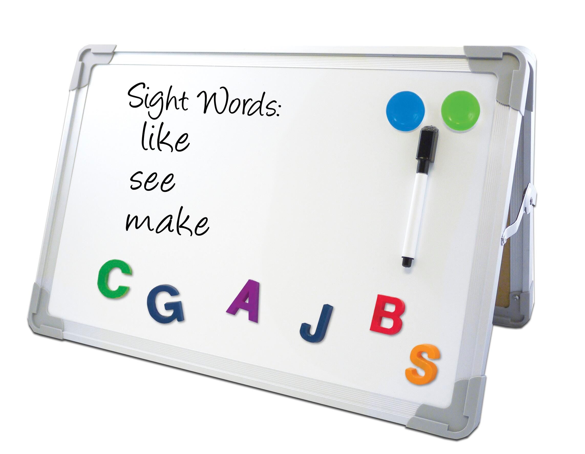 DRY ERASE DESKTOP EASEL MAGNETIC 18 X 12