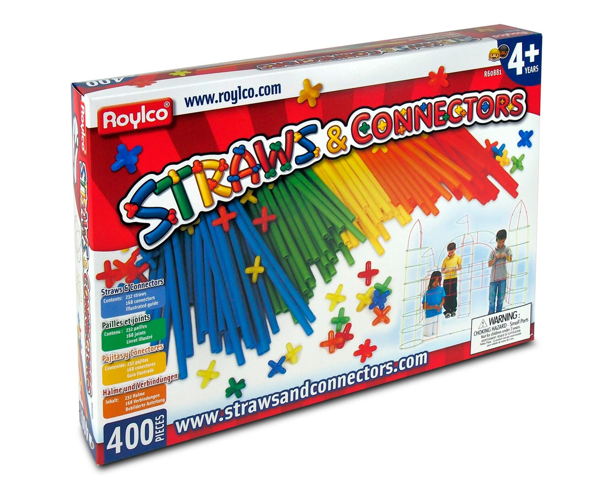 STRAWS AND CONNECTORS SET OF 400