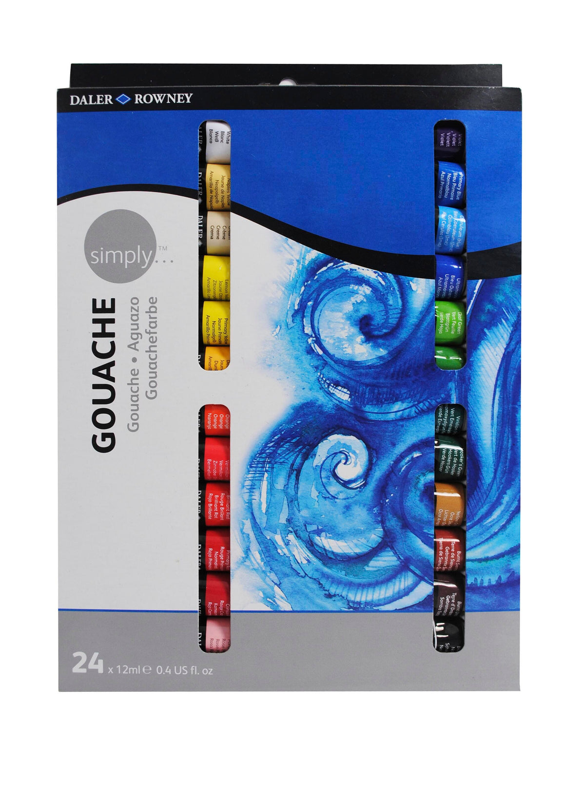 PAINT SIMPLY GOACHE 12ML SET OF 24