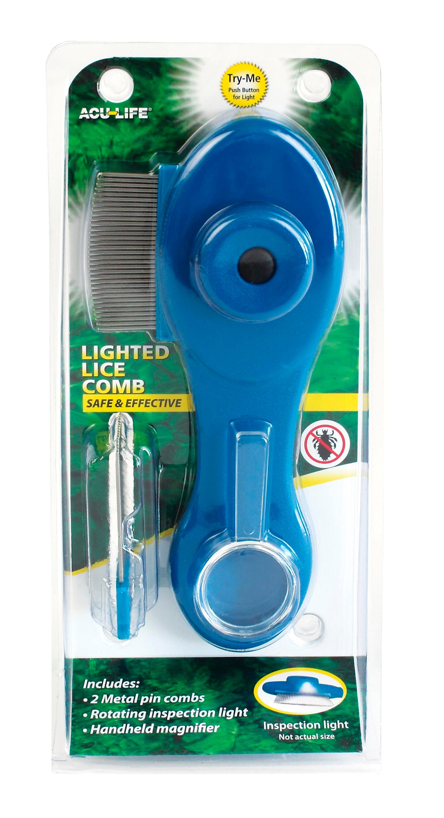 LIGHTED LICE COMB