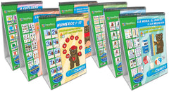 FLIP CHARTS EARLY CHILDHOOD MATH SPANISH EDITION SET OF 7