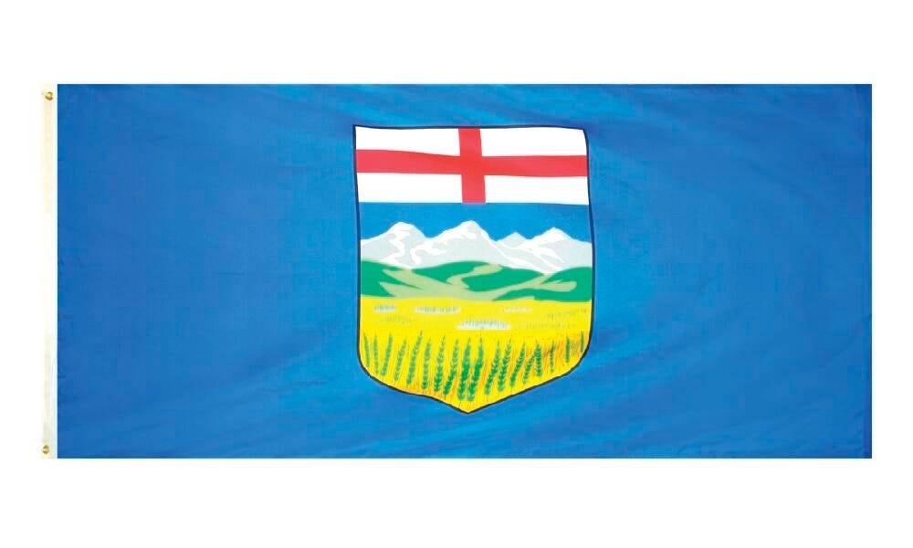 FLAG - 3X6 FT NYL-GLO ALBERTA