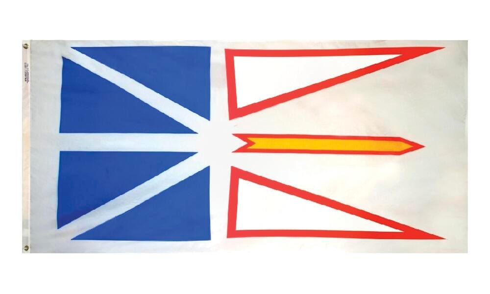 FLAG - 3X6 FT NYL-GLO NEWFOUNDLAND