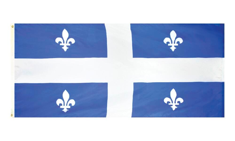 FLAG - 3X6 FT NYL-GLO QUEBEC