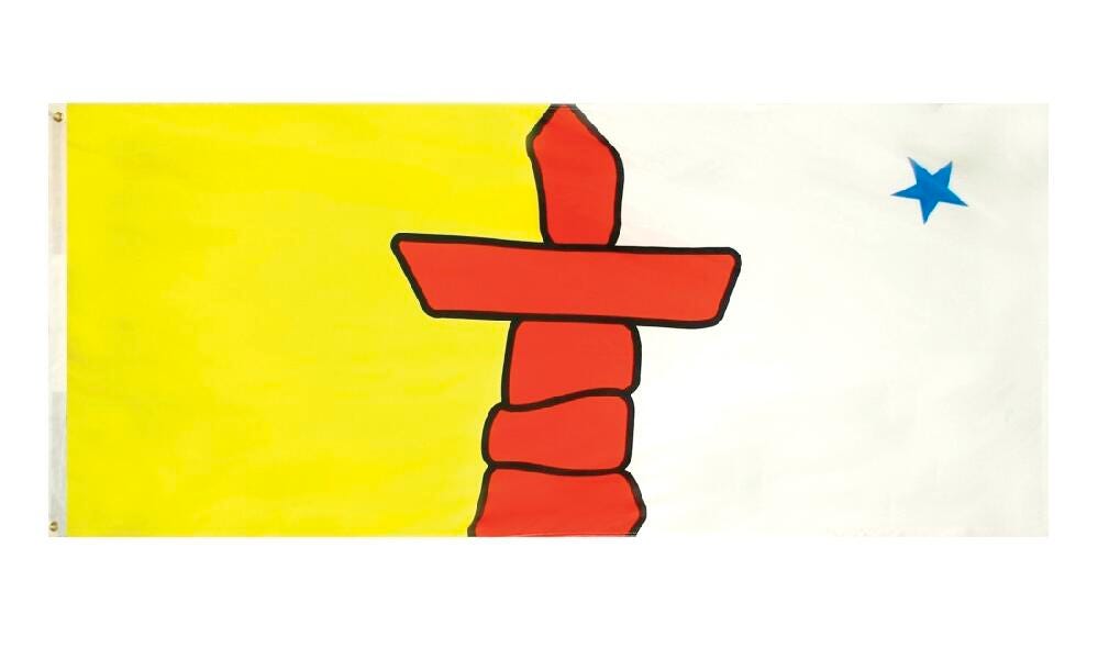 FLAG - 3X6 FT NYL-GLO NUNAVUT