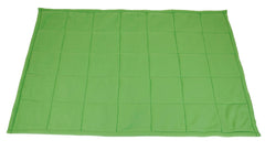 ABILITATIONS FLEECE WEIGHTED BLANKET - LG - GREEN