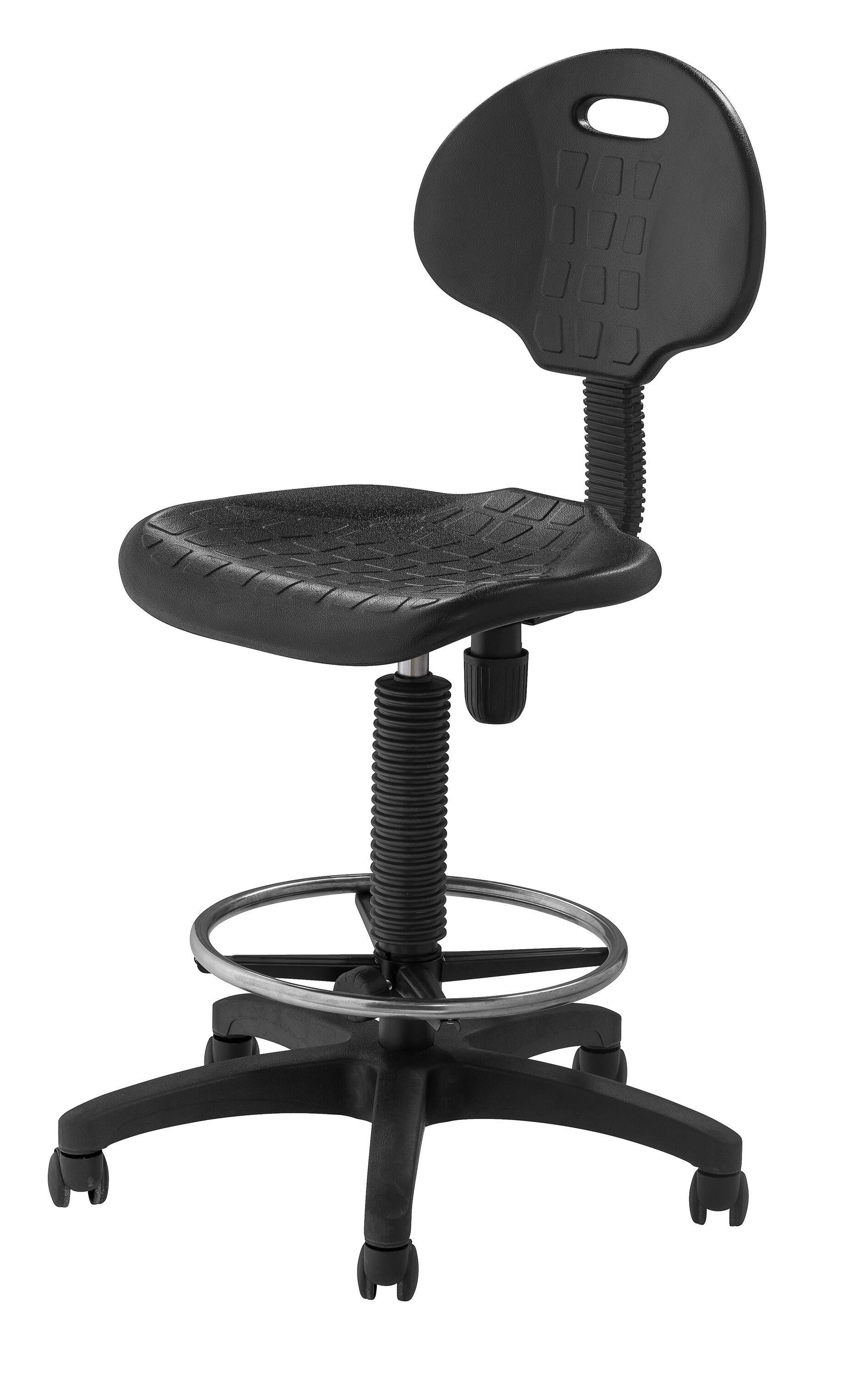 STOOL KANGAROO ADJ HEIGHT 22 TO 32 INCHES POLYURETHANE SEAT AND BACKREST