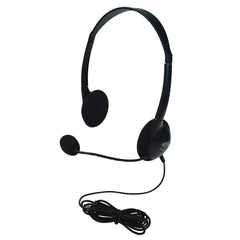 HEADSET LIGHTWEIGHT ON-EAR - 3.5MM - BLACK - CALIFONE 3065AVT - EACH