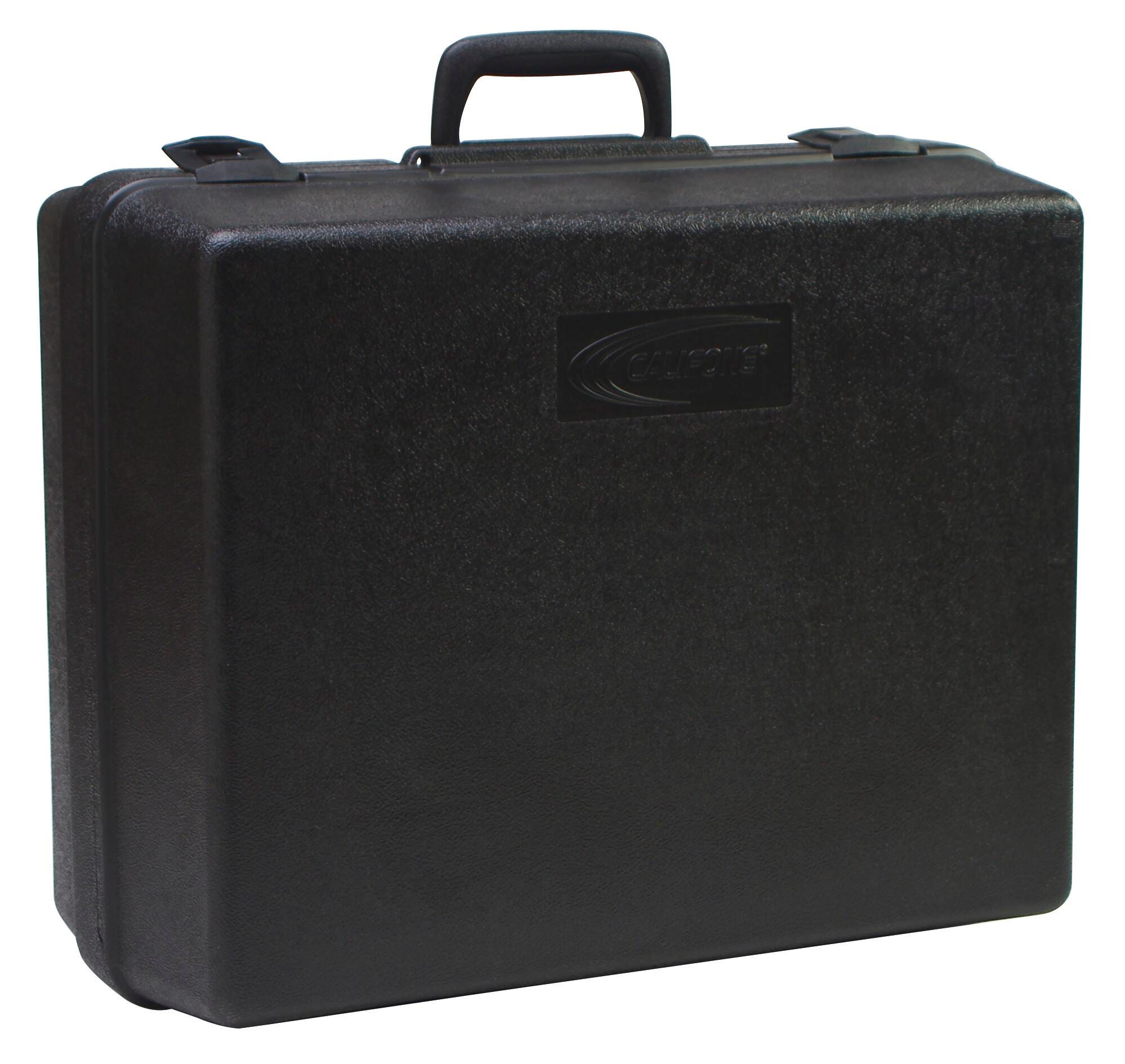 CARRYING CASE FOR AUDIO EQUIPMENT - CALIFONE 2005 - BLACK