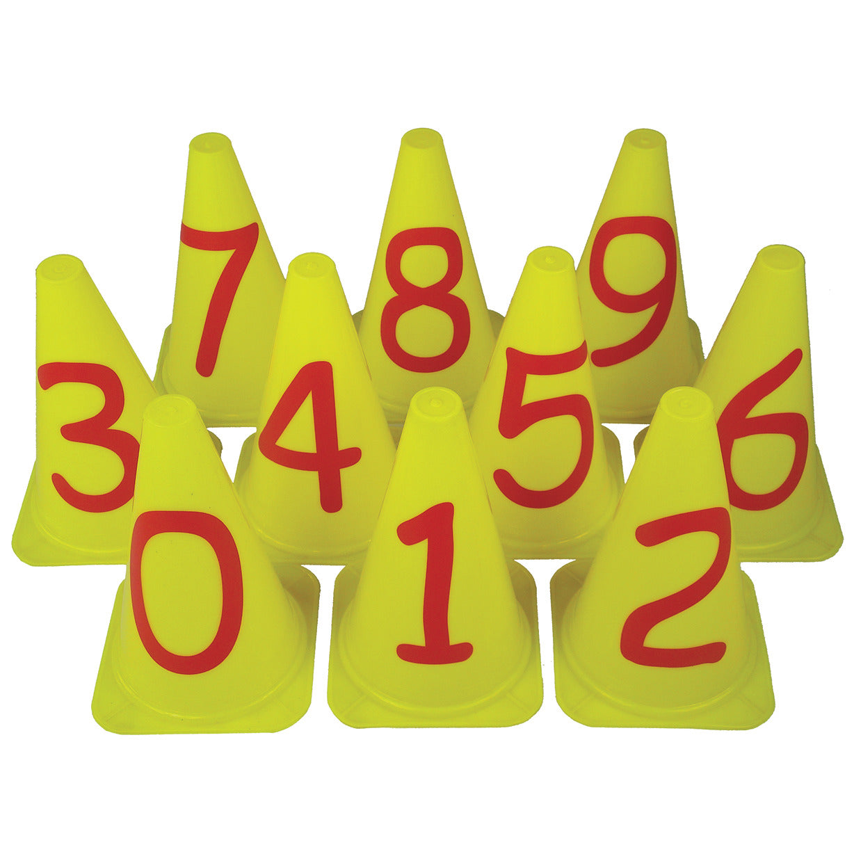 Number Cones Set 10
