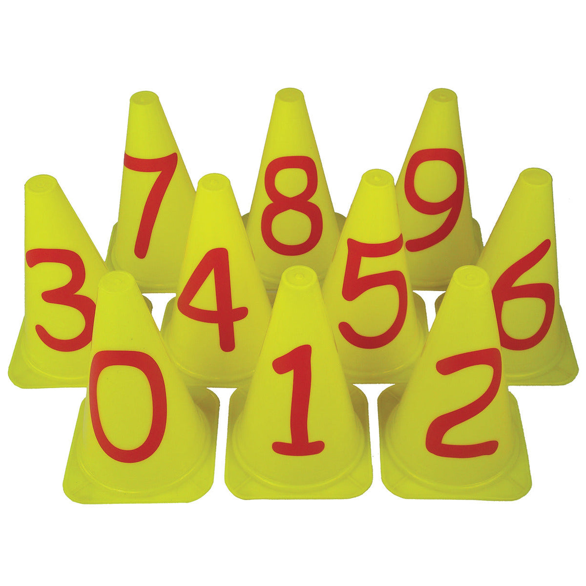 Number Cones Set 10