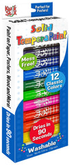PAINT TEMPERA SOLID KWIK STIX PRIMARY SET OF 12