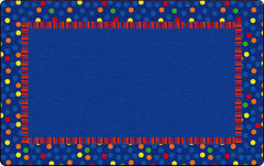 FLAGSHIP CARPETS - DOTS AND STRIPES - 6 FT X 8 FT 4 IN RECTANGLE