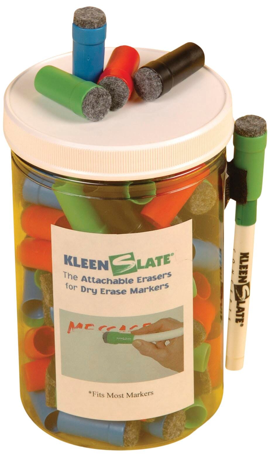 MARKERS DRY ERASE CAP ERASERS SMALL SET OF 100