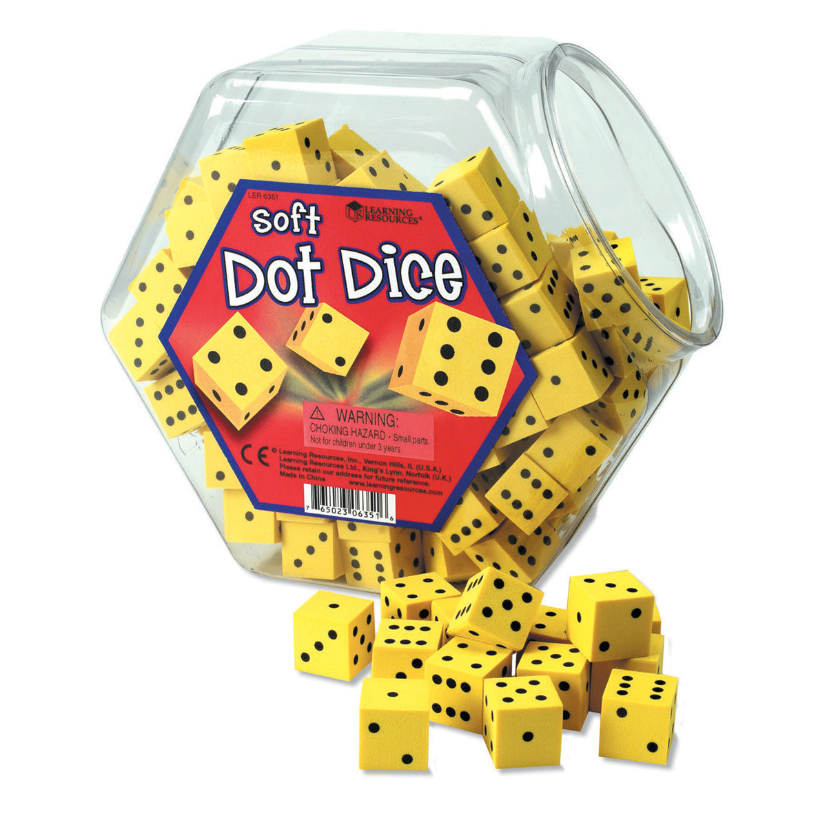 Dice-Soft Foam Dot Set 200