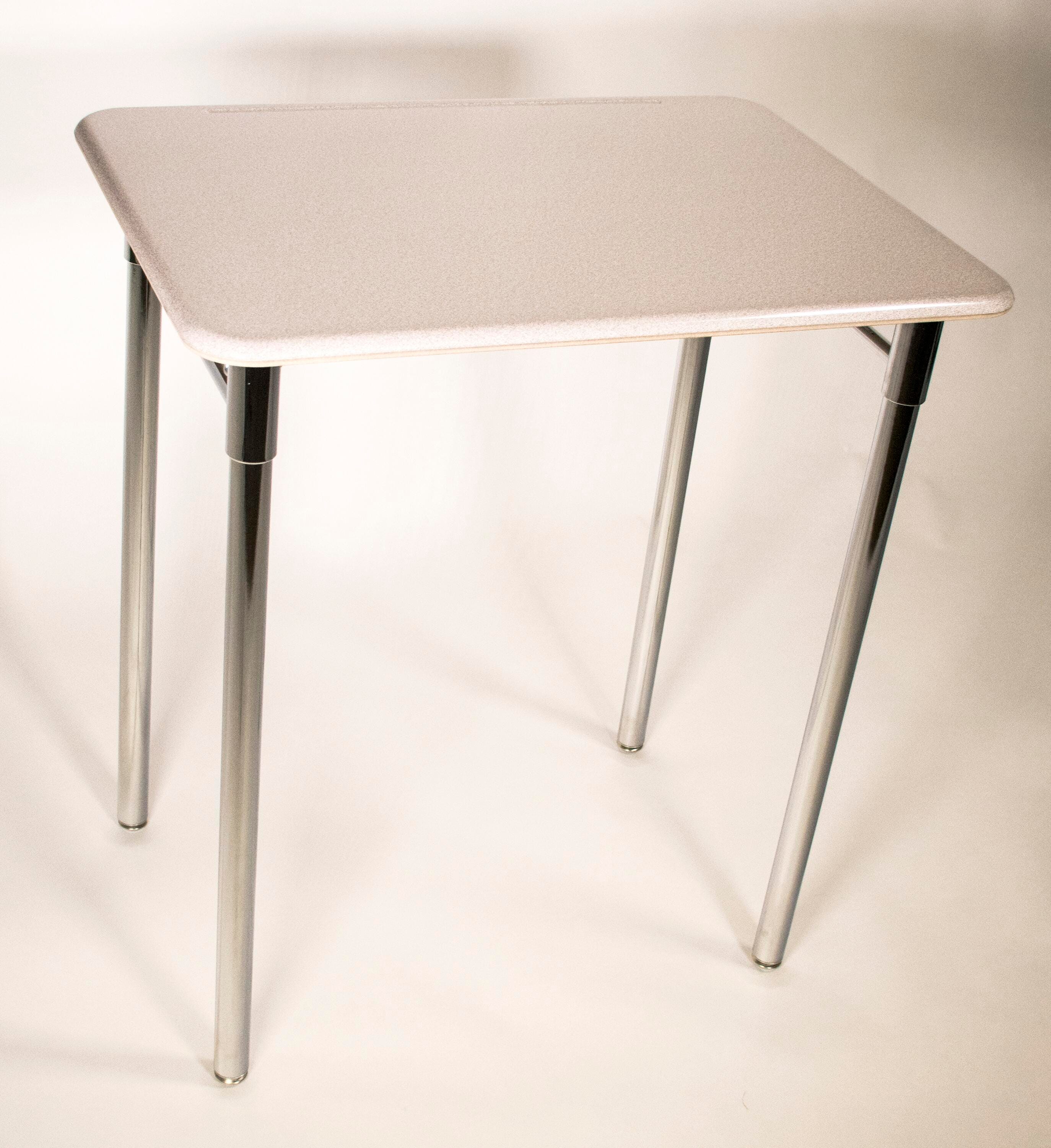 DESK - CLASSROOM SELECT - CONTEMPORARY COLLABORATION - RECTANGLE 26 W X 20 D - 30 INCH FIXED HEIGHT - HARD PLASTIC - NONE - SPECIFY TOP COLOR - NONE - GLIDE