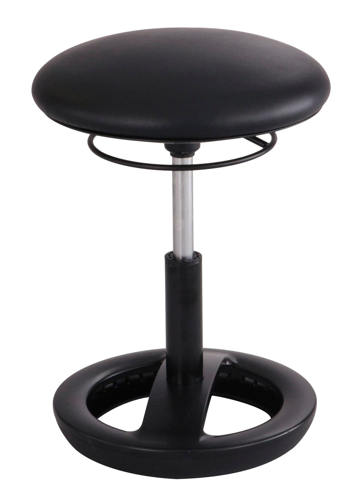 STOOL - TWIXT ERGONOMIC DESK HEIGHT STOOL BLACK VINYL