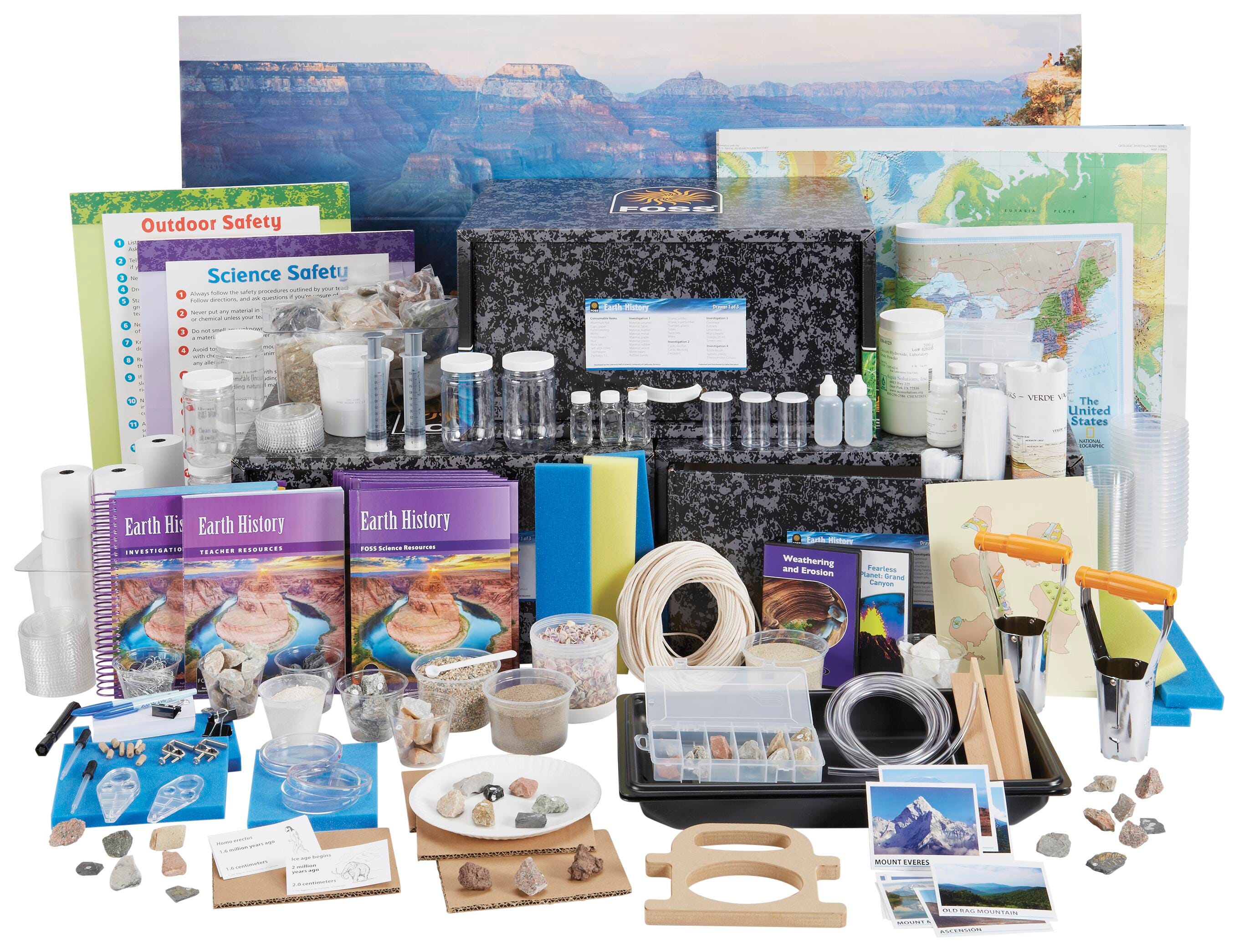 KIT FOSS EARTH HISTORY NG DIG 160S/7YRS