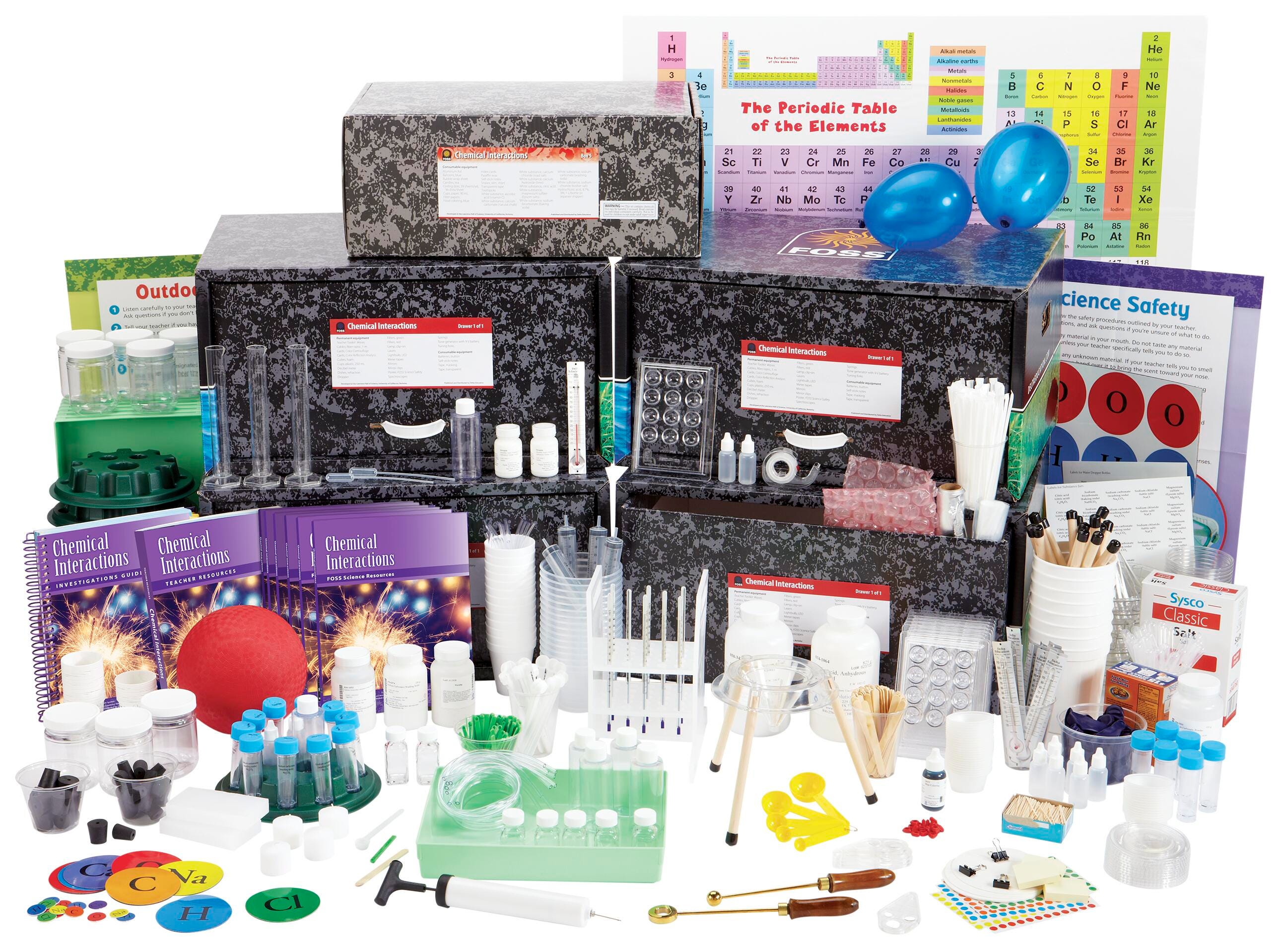 KIT FOSS CHEMICAL INTERACTIONS NG FULL DIG 160S/7YRS