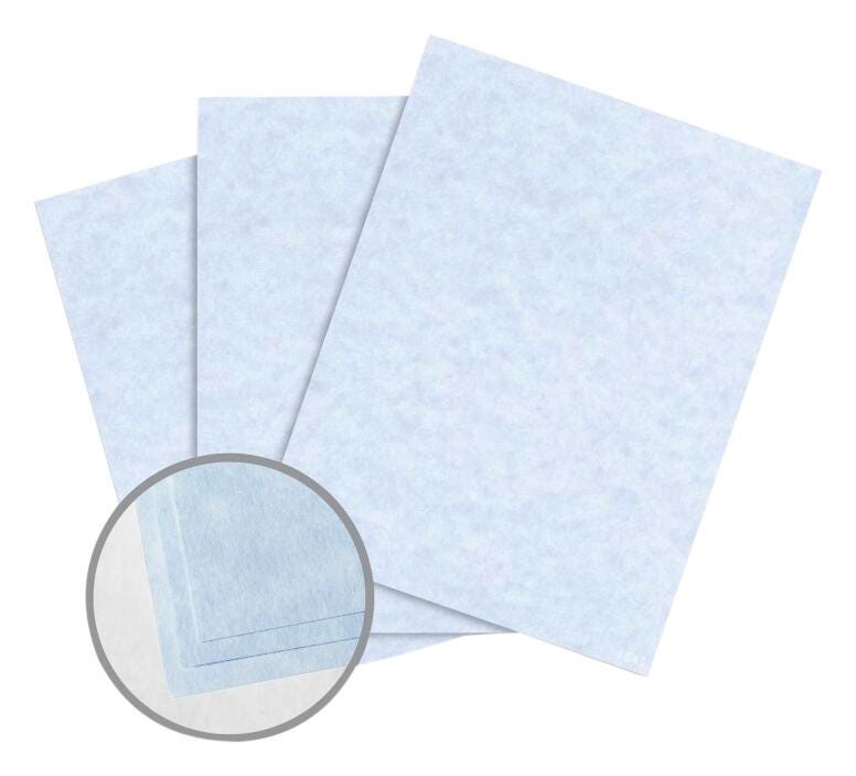 PAPER ASTROPARCHE BLUE 65 LB 8.5X11 IN CASE OF 8