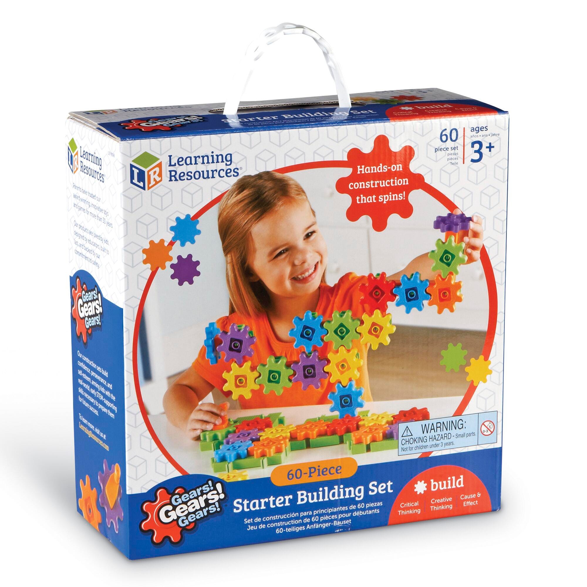 GEARS GEARS GEARS STARTER BUILDING SET - 60 PC SET